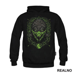 Reptil - Dots - Head - Mortal Kombat - Majica