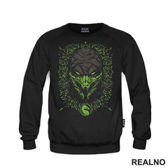 Reptil - Dots - Head - Mortal Kombat - Majica