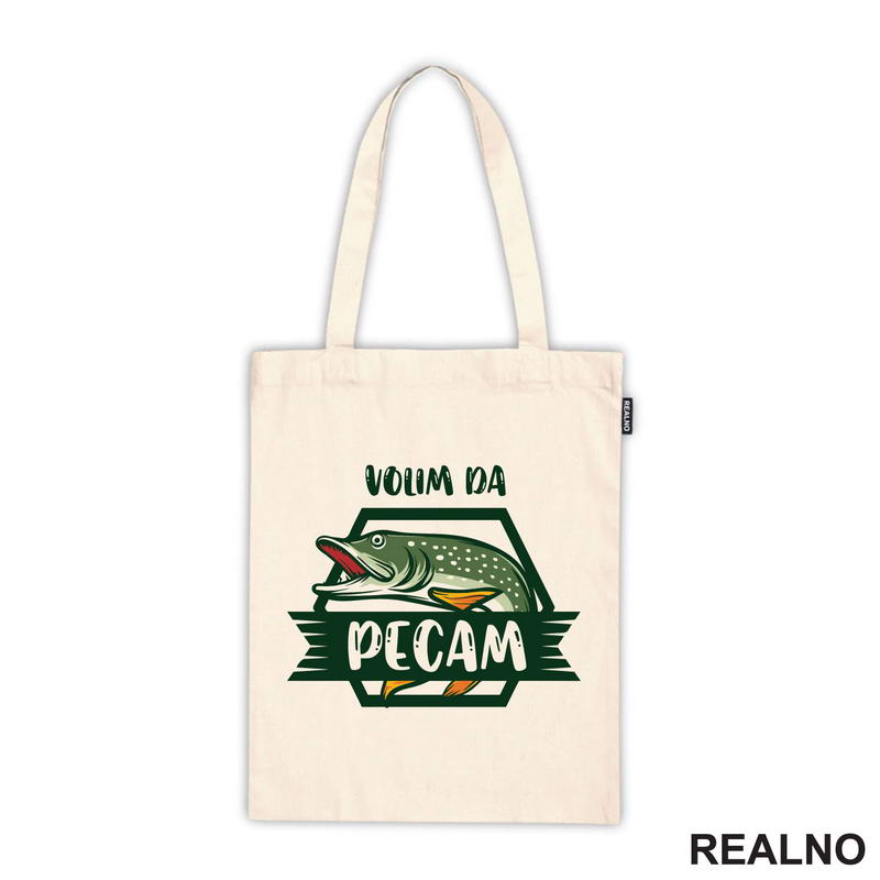 Volim Da Pecam - Štuka - Pecanje - Fishing - Majica