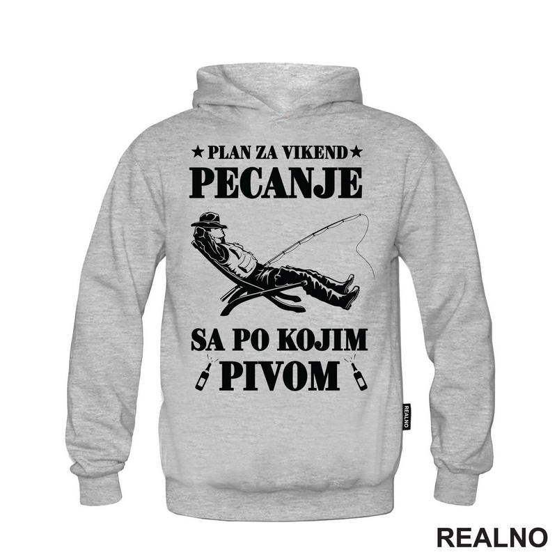 Plan Za Vikend - Pecanje - Fishing - Majica