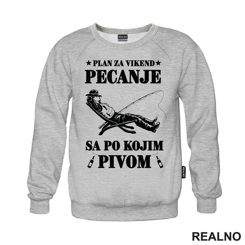 Plan Za Vikend - Pecanje - Fishing - Majica