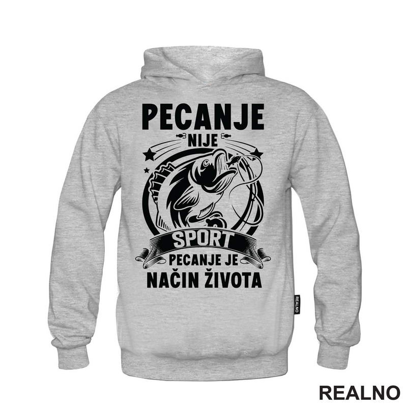 Nije Sport Već Način Života - Pecanje - Fishing - Majica