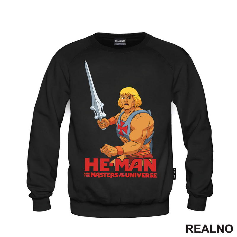 He Man Sa Dignutim Mačem - Masters of the Universe - Majica