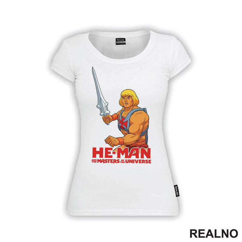 He Man Sa Dignutim Mačem - Masters of the Universe - Majica