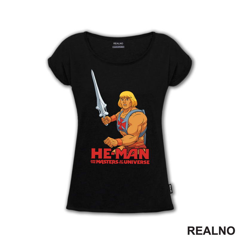 He Man Sa Dignutim Mačem - Masters of the Universe - Majica