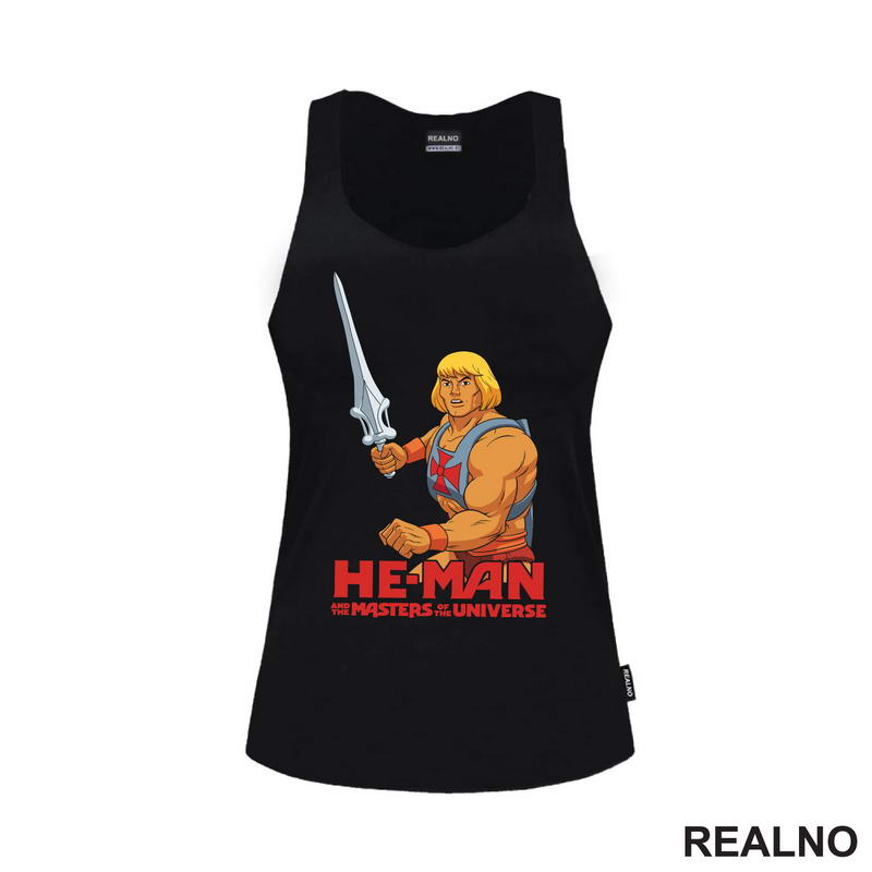 He Man Sa Dignutim Mačem - Masters of the Universe - Majica