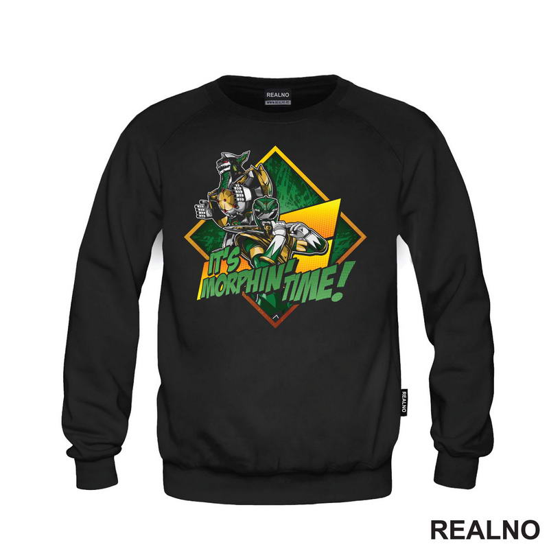 It's Morphin' Time - Green - Power Rangers - Majica