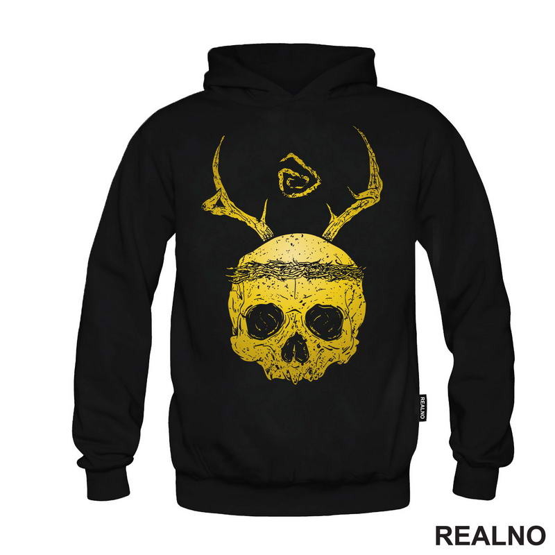 Yellow Skull - True Detective - Majica