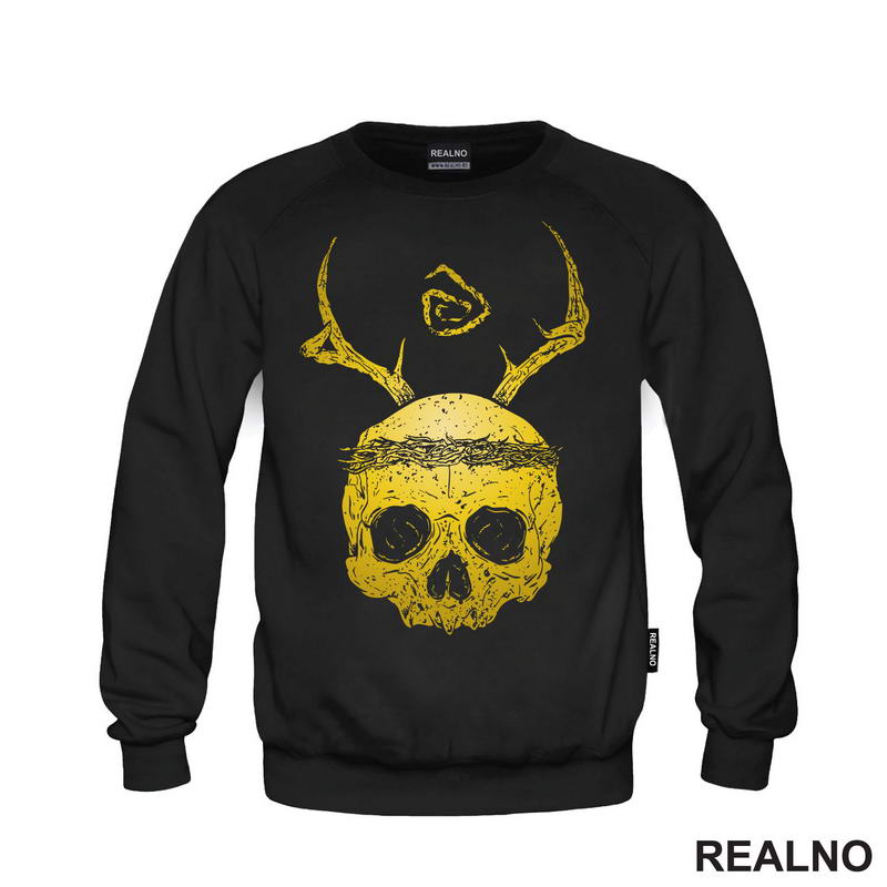 Yellow Skull - True Detective - Majica