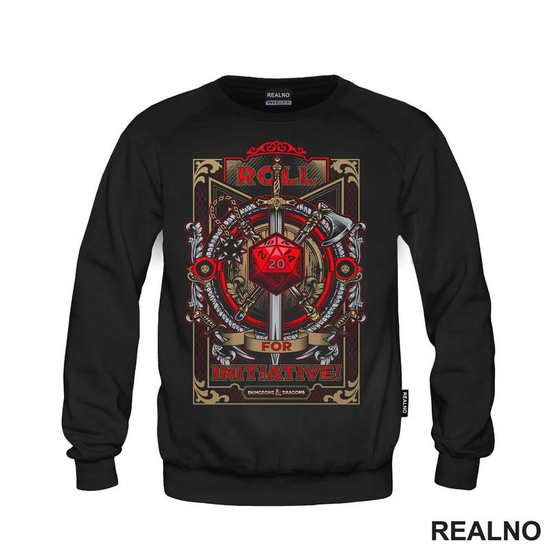 Roll For Initiative - D&D - Dungeons And Dragons - Majica