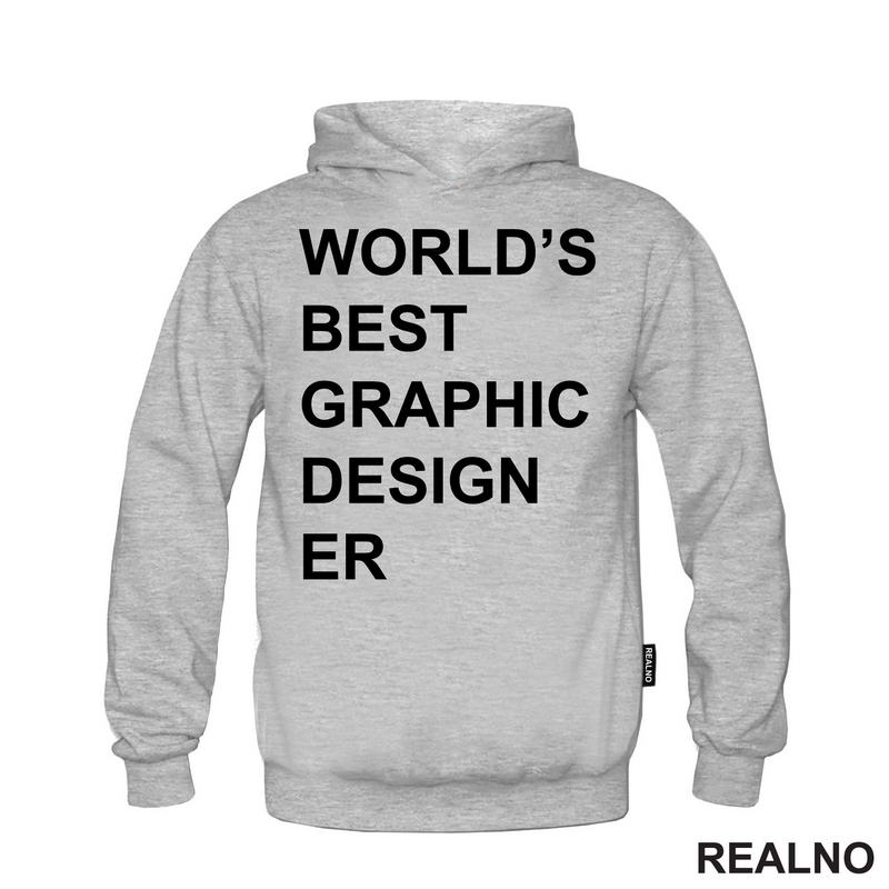World Best Graphic Design-er - Geek - Majica