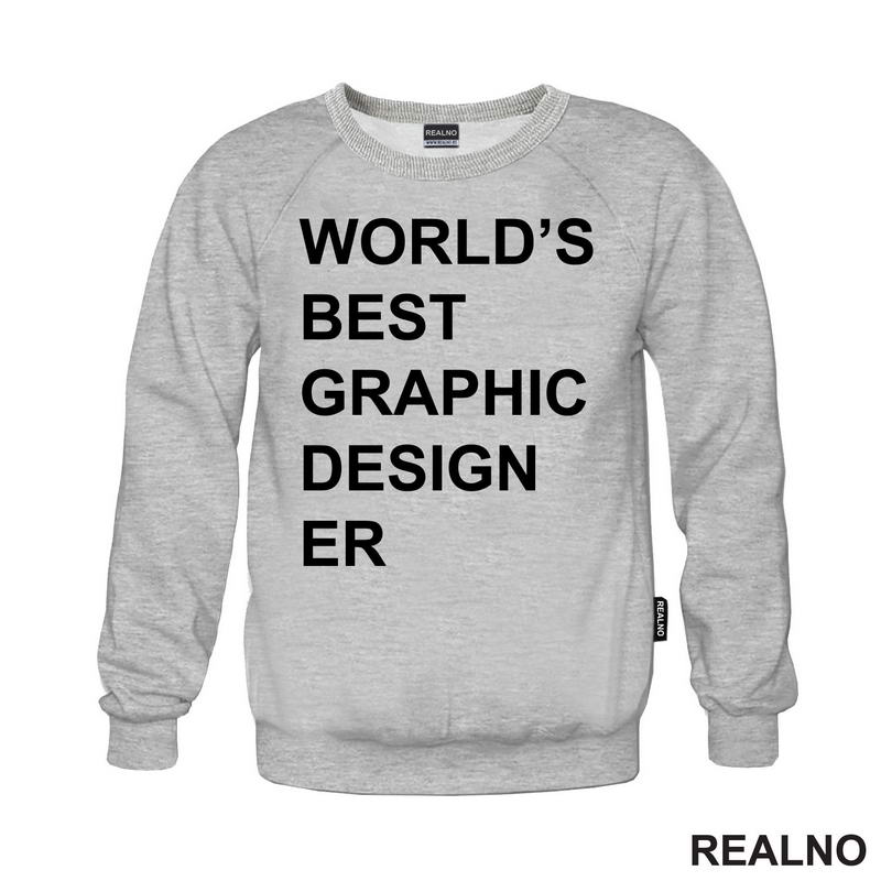 World Best Graphic Design-er - Geek - Majica