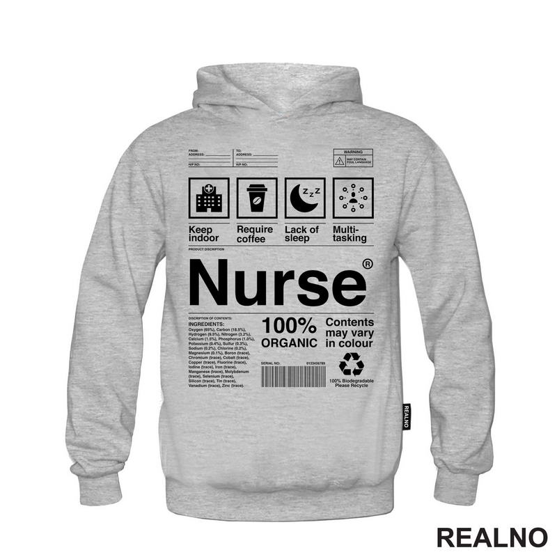 Sastav - Nurse - Medicinska Sestra - Majica