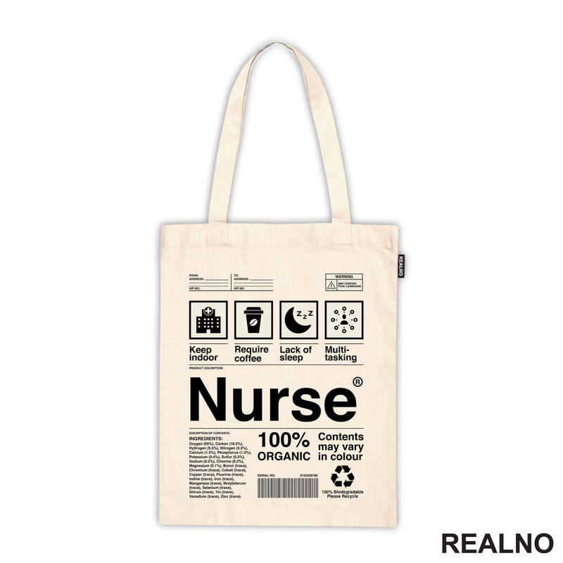 Sastav - Nurse - Medicinska Sestra - Majica