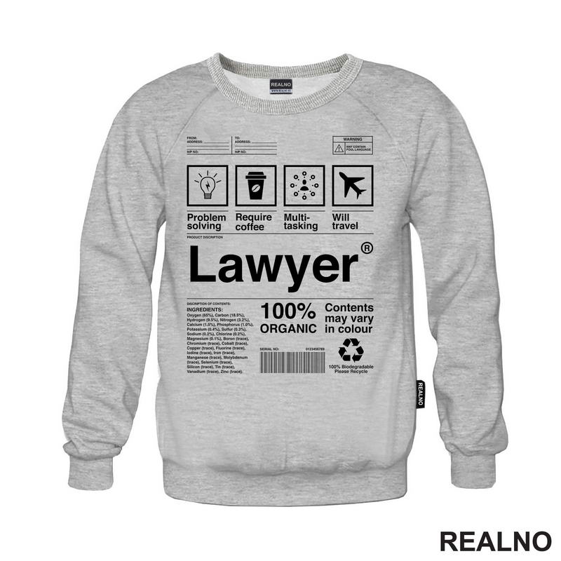 Sastav - Lawyer - Advokat - Majica