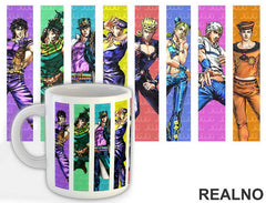 Characters - Colors - Jojo's Bizarre Adventure - Šolja