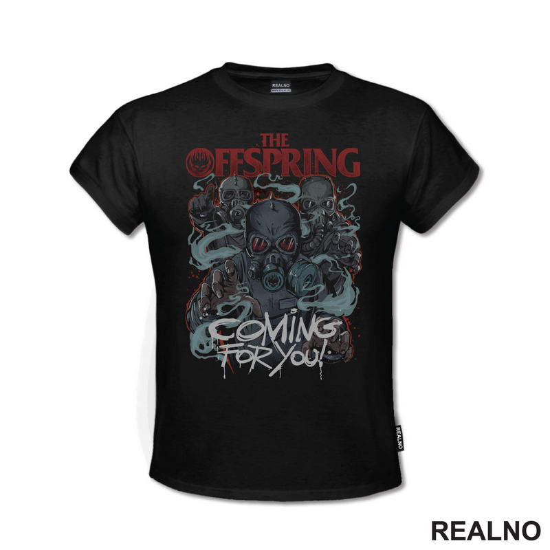 The Offspring - Coming For You - Gas Masks - Muzika - Majica