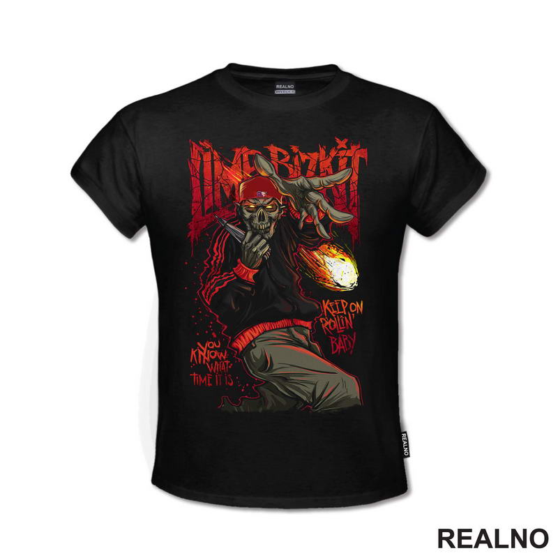 Limp Bizkit - You Know What Time It Is - Muzika - Majica