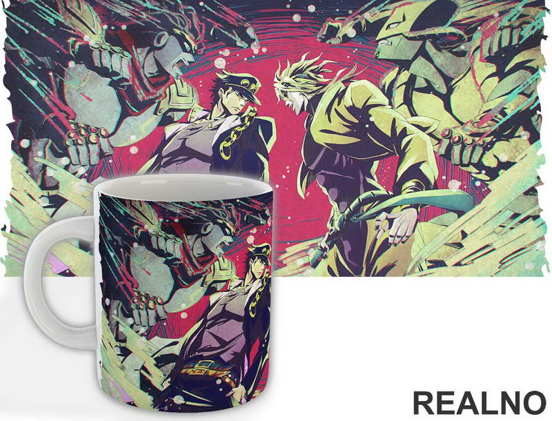 Fight - Jojo's Bizarre Adventure - Šolja