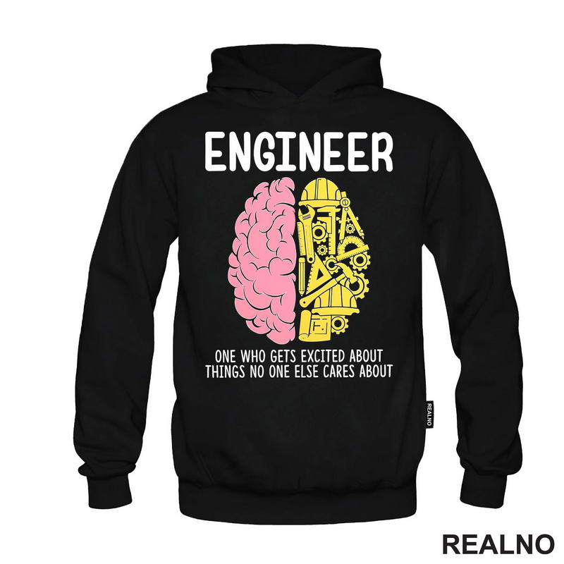 Engineer - One Who Gets Excited - Geek - Majica