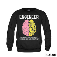Engineer - One Who Gets Excited - Geek - Majica