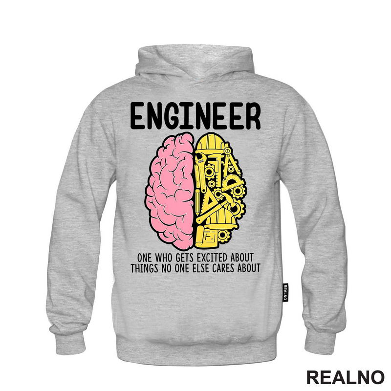 Engineer - One Who Gets Excited - Geek - Majica