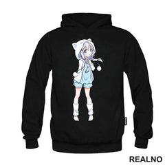 Cute Anime Girl Standing - Anime - Majica