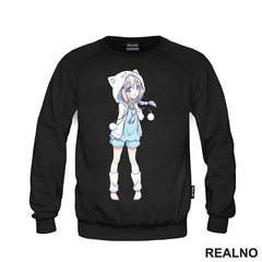 Cute Anime Girl Standing - Anime - Majica