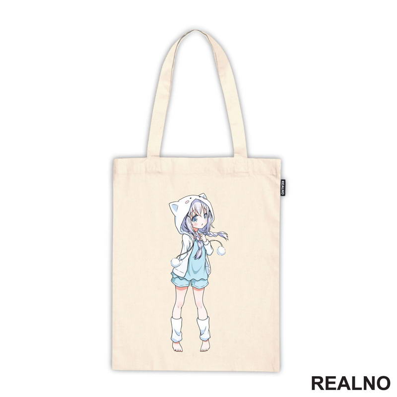 Cute Anime Girl Standing - Anime - Majica