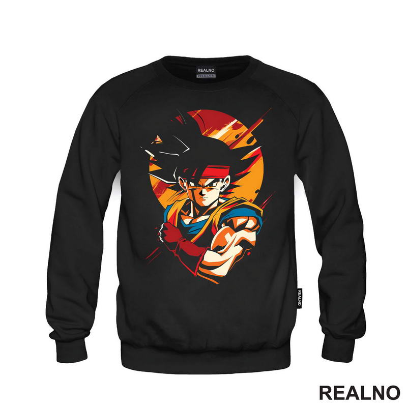 Colors Splashing - Goku - Dragon Ball - Majica