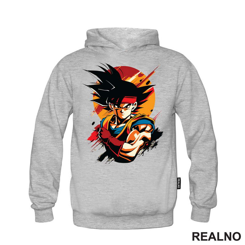 Colors Splashing - Goku - Dragon Ball - Majica