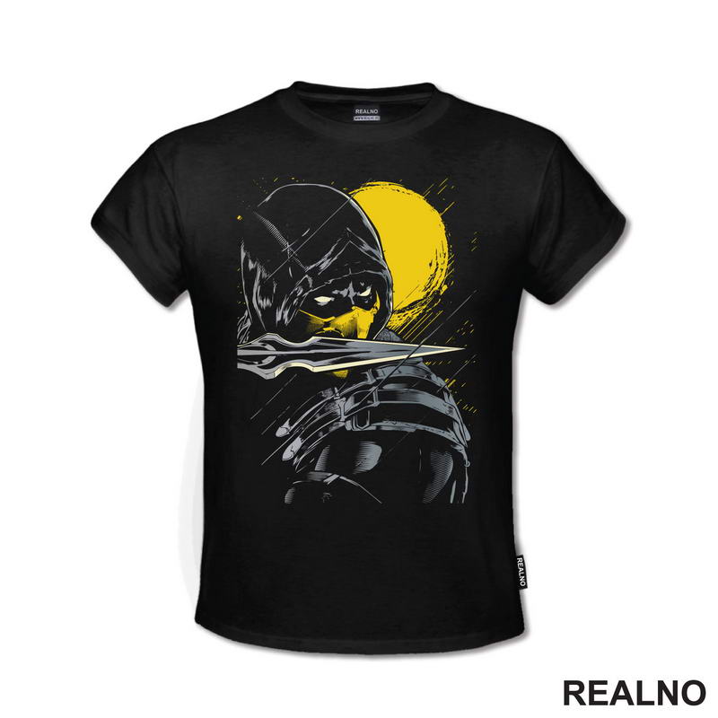 Scorpion Dark Portrait - Mortal Kombat - Majica
