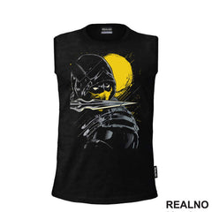 Scorpion Dark Portrait - Mortal Kombat - Majica