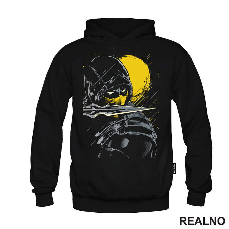 Scorpion Dark Portrait - Mortal Kombat - Majica