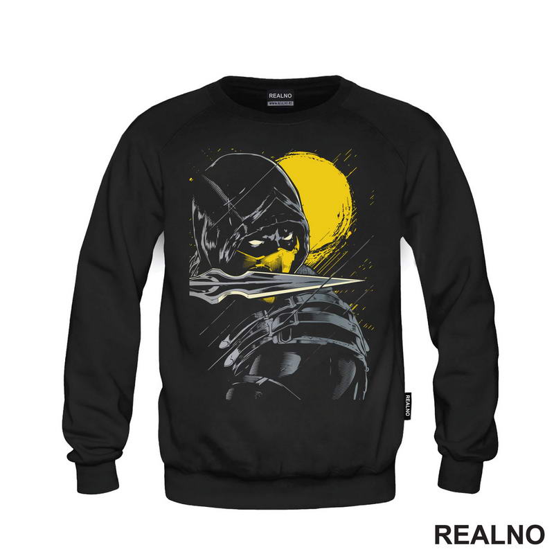 Scorpion Dark Portrait - Mortal Kombat - Majica