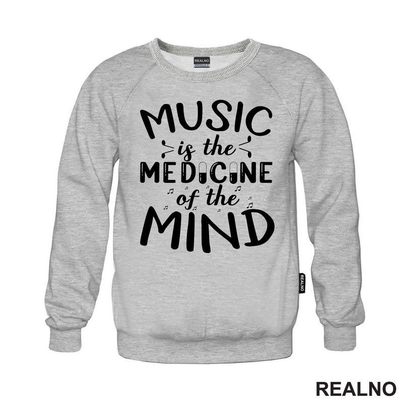 Music Is The Medicine Of The Mind - Muzika - Majica