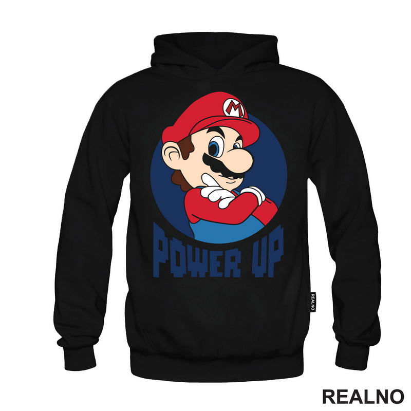 Power Up - Super Mario - Majica