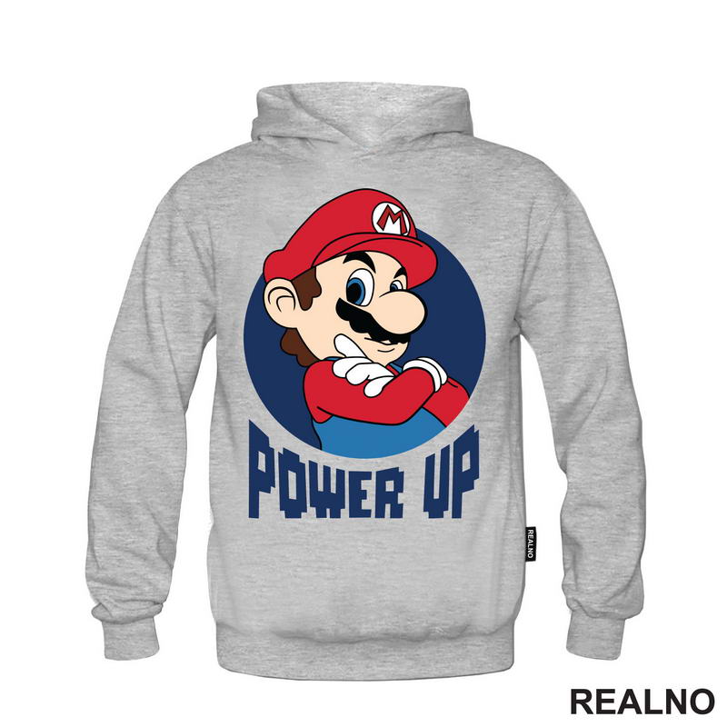 Power Up - Super Mario - Majica
