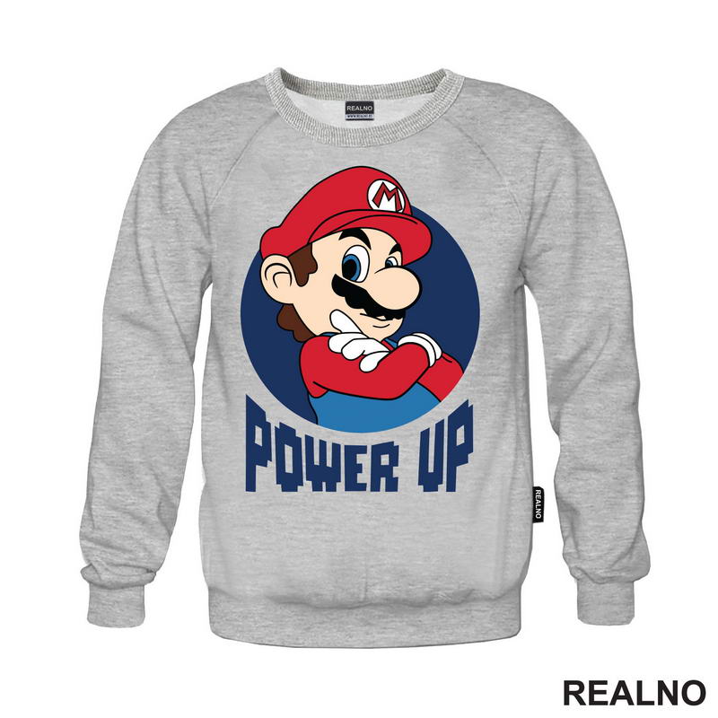 Power Up - Super Mario - Majica