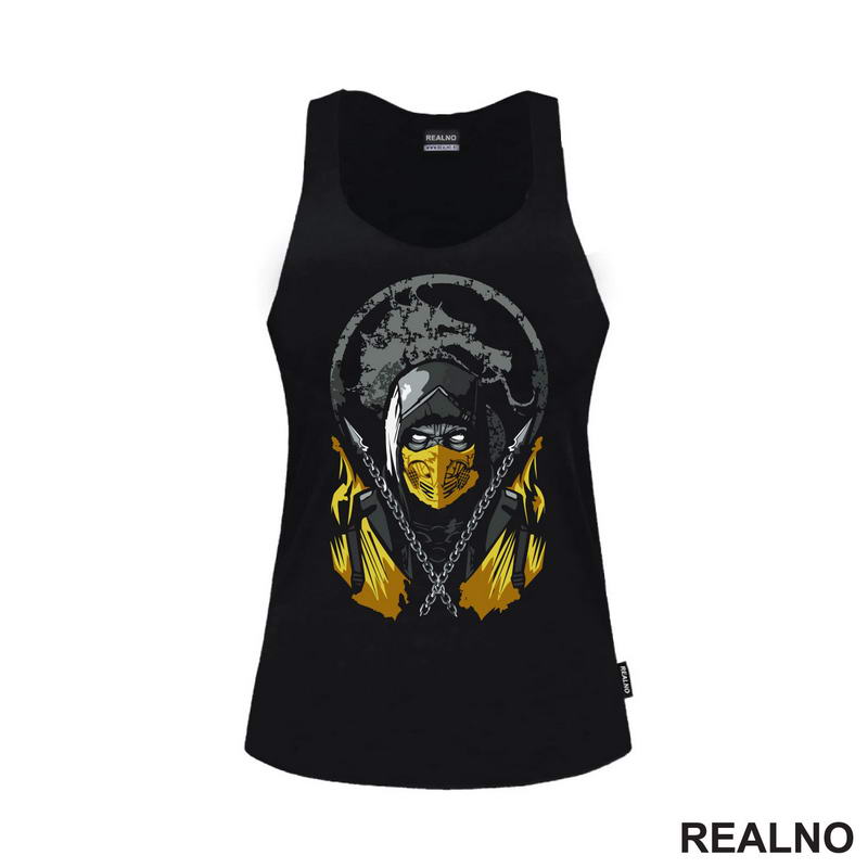 Scorpion Close Up - Mortal Kombat - Majica