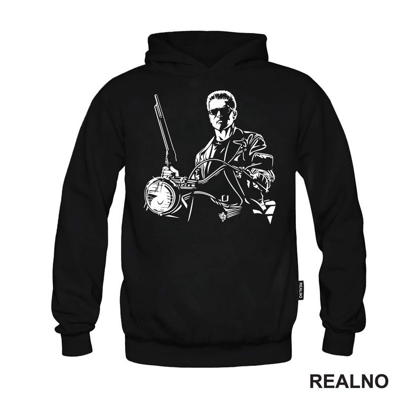 On The Motorcycle - Terminator - Filmovi - Majica