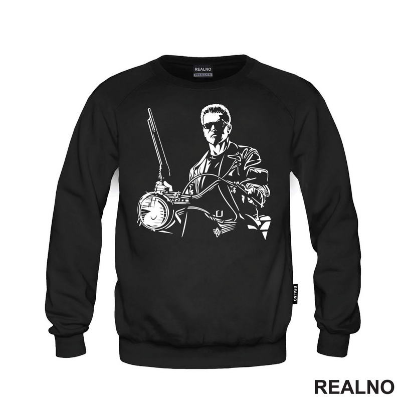 On The Motorcycle - Terminator - Filmovi - Majica