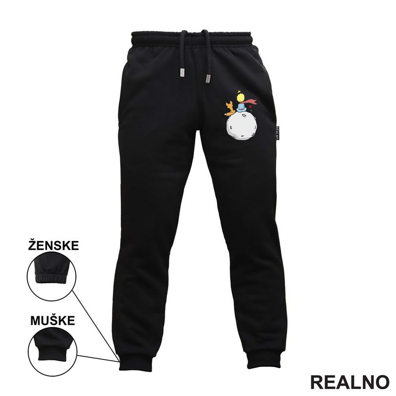 OUTLET Crna ženska trenerka veličine XL - BOOKS - 11353 - T