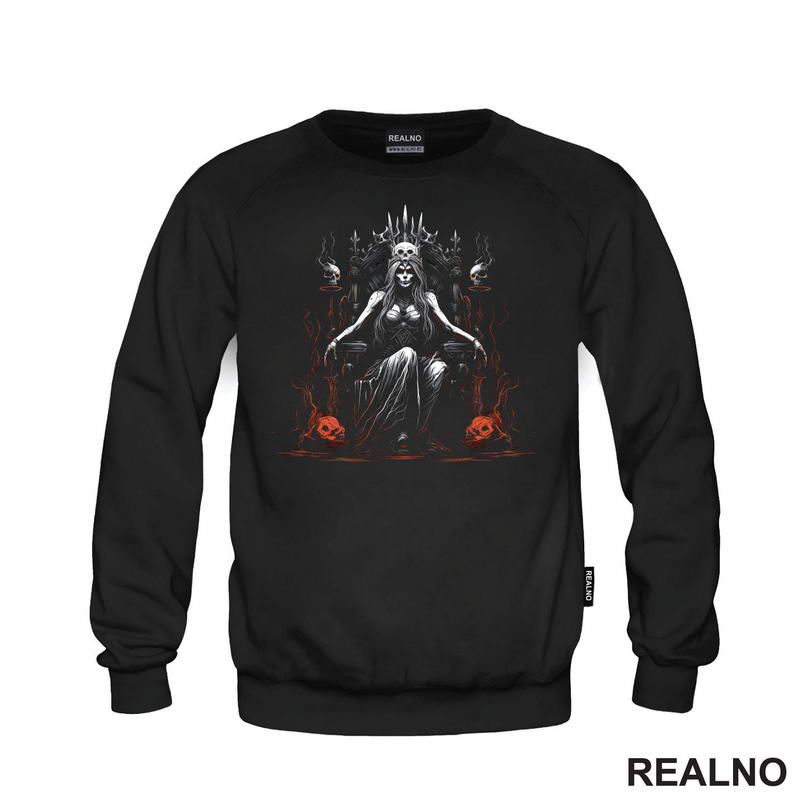 Veštica Sedi Na Tronu - Witch - Majica