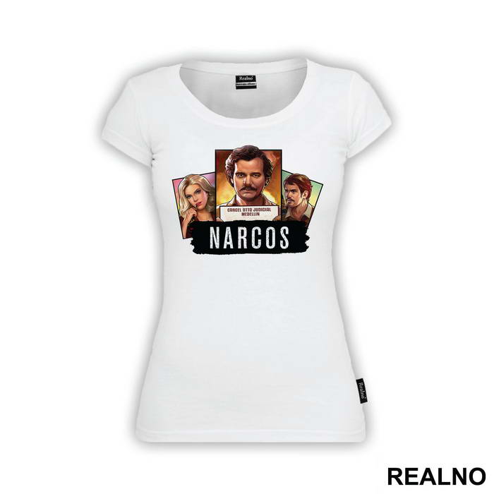 Pablo Escobar And Group Portrait - Narcos