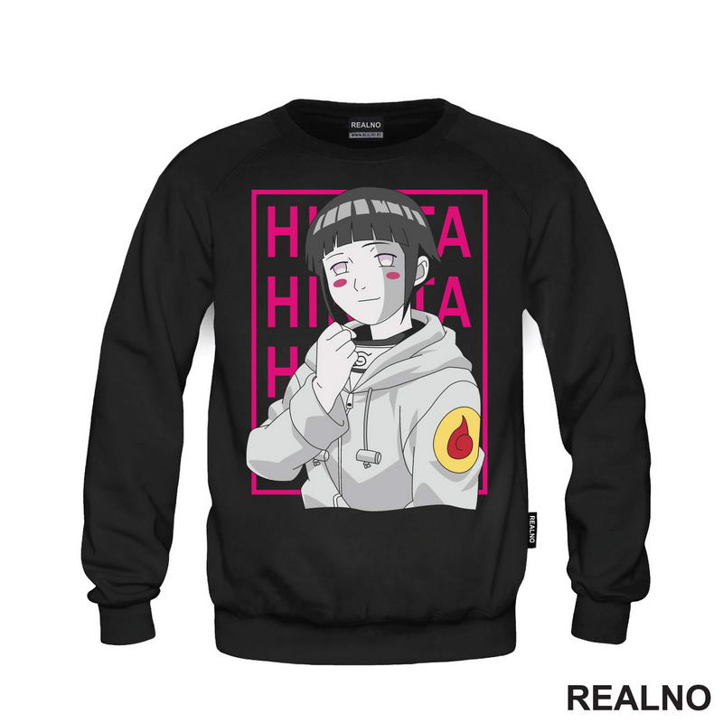 Hinata - Pink - Naruto - Majica