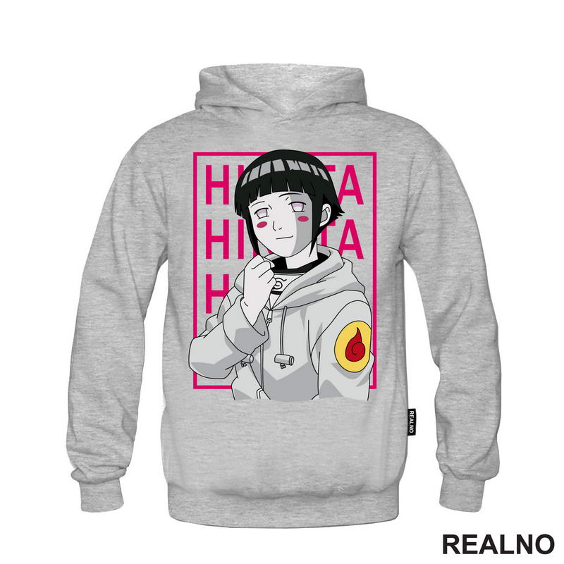 Hinata - Pink - Naruto - Majica