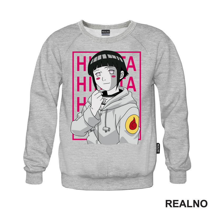 Hinata - Pink - Naruto - Majica