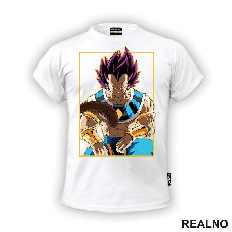 Vegeta Sitting - Gold - Goku - Dragon Ball - Majica