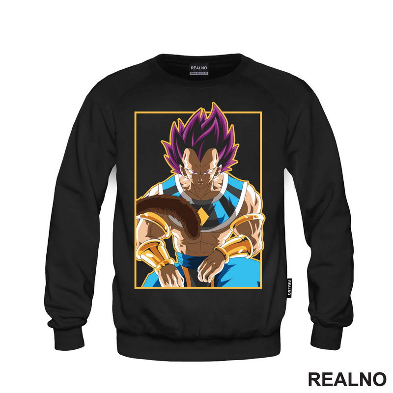 Vegeta Sitting - Gold - Goku - Dragon Ball - Majica